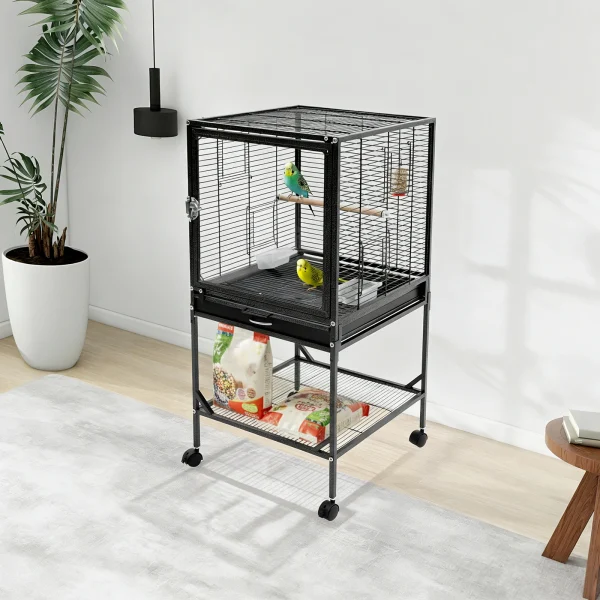 Wrought Iron Bird Flight Cage