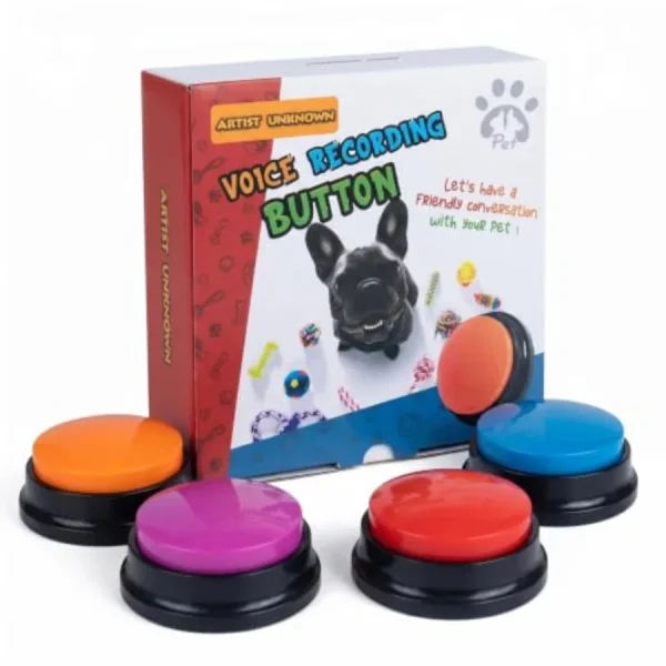 Dog Buttons for Communication Pet Training Buzzer